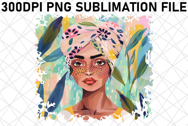 Urban Lady PNG Design - Sublimation Sublimation afrosvg 