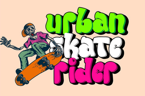 Urban Maxim - 3d Layered Graffiti Font Font Mozzatype 