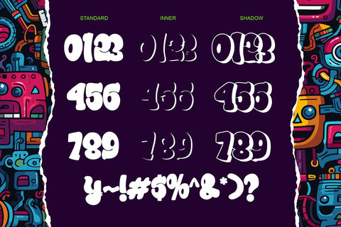 Urban Maxim - 3d Layered Graffiti Font Font Mozzatype 