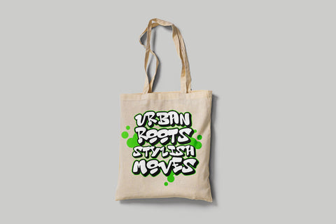Urban Roots Stylish Moves Graffiti Vector SVG Mozzatype 