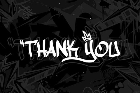 Urban Stars - Swash Handlettering mono Graffiti font Font Mozzatype 