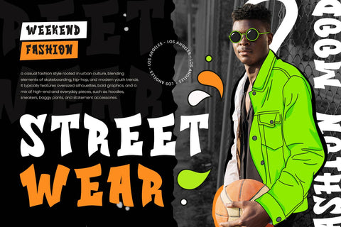 Urban Street - Graffiti Font Font Mozarella 