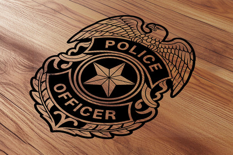 US Eagle Flag Svg, Police Officer Badge svg, Law Enforcement First Responder Svg SVG DesignDestine 