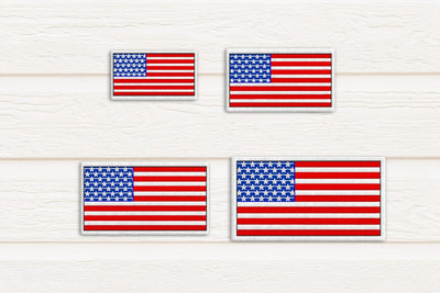 US Flag ITH Feltie Applique Embroidery Embroidery/Applique DESIGNS Risa Rocks It 