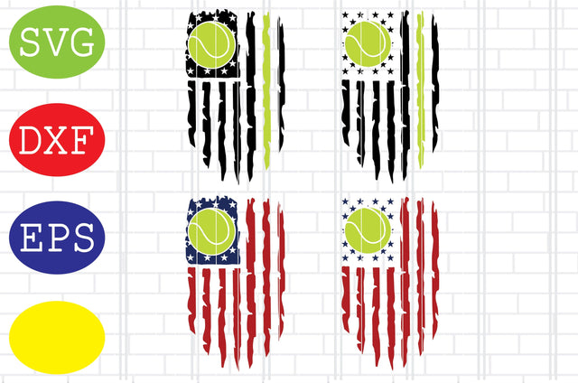 US Flag Tennis Svg, American Tennis Flag Svg, Tennis Silhouette Svg, Tennis Fan Svg, Tennis Silhouette, Tennis Fan Svg, Jpg, Eps, Dxf Files SVG DigitalSvgFiles 
