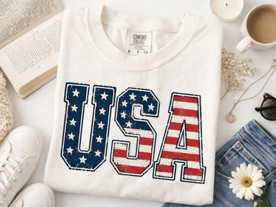USA 1776 Png, Distressed Fourth Of July Png SVG DesignDestine 