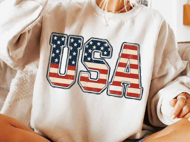 USA 1776 Png, Distressed Fourth Of July Png SVG DesignDestine 