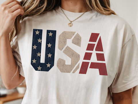 USA 1776 Png, Distressed Fourth Of July Png SVG DesignDestine 