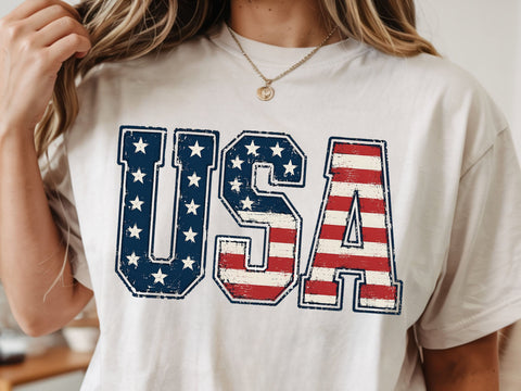 USA 1776 Png, Distressed Fourth Of July Png SVG DesignDestine 