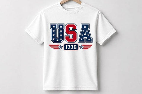 USA 1776 PNG Vintage Patriotic American Pride Digital Download SVG BillahCrafts 