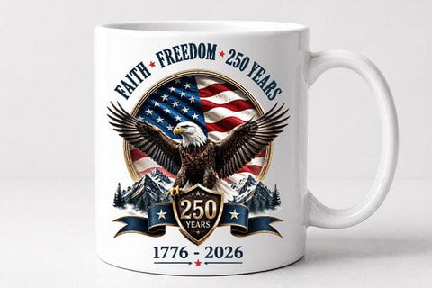 USA 250 Anniversary Eagle PNG American Heritage Celebration Digital Download SVG BillahCrafts 