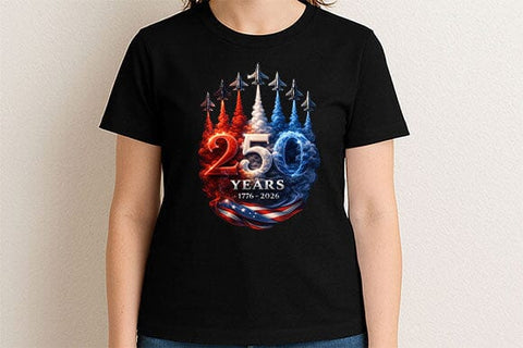 USA 250 Anniversary PNG America 250 Years Patriotic Sublimation Design SVG BillahCrafts 