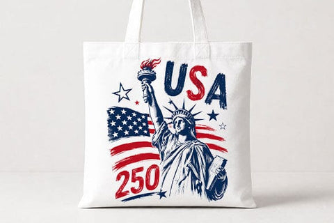 USA 250 Patriotic PNG Statue of Liberty Sublimation Digital Download SVG BillahCrafts 