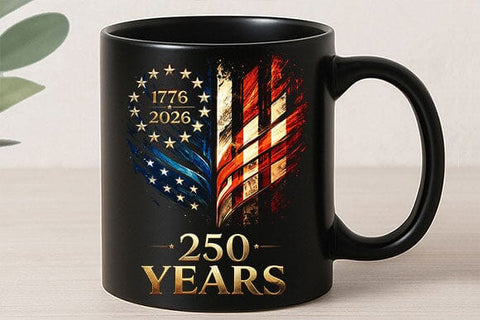 USA 250 Years PNG America 250 Anniversary Sublimation PNG SVG BillahCrafts 