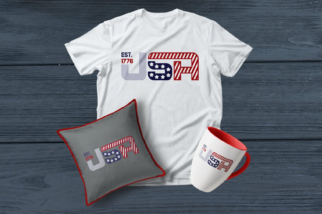 USA 250th, 4th of July, America Anniversary Sublimation SVG zafrans studio 