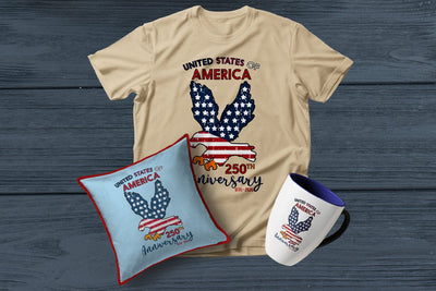 USA 250th, 4th of July, America Anniversary Svg Png Sublimation zafrans studio 