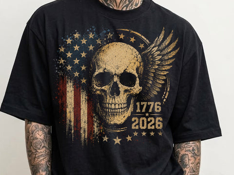 USA 250th Anniversary PNG, Patriotic Bald Eagle, American Flag SVG DesignDestine 