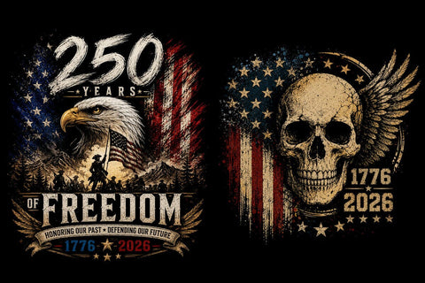 USA 250th Anniversary PNG, Patriotic Bald Eagle, American Flag SVG DesignDestine 