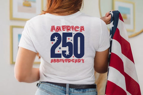 USA 250th Anniversary SVG Bundle, Patriotic Clipart (Digital Download), 1776-2026 America svg SVG FiveStarCrafting 