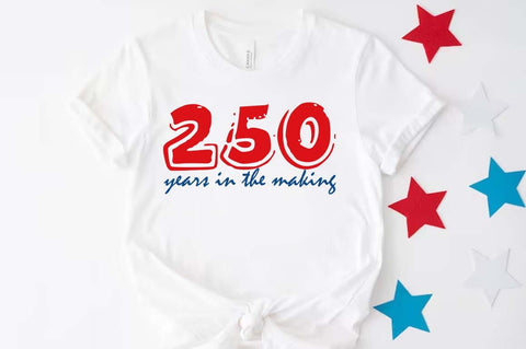 USA 250th Anniversary SVG Design, Patriotic Clipart, 1776-2026 America svg, 4th of July SVG FiveStarCrafting 