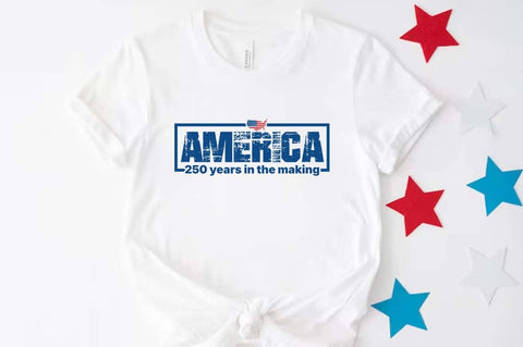 USA 250th Anniversary SVG Design, Patriotic Clipart, 1776-2026 America svg, 4th of July SVG FiveStarCrafting 