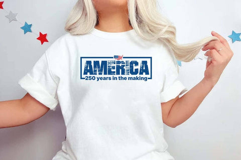 USA 250th Anniversary SVG Design, Patriotic Clipart, 1776-2026 America svg, 4th of July SVG FiveStarCrafting 