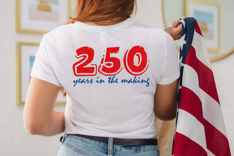 USA 250th Anniversary SVG Design, Patriotic Clipart, 1776-2026 America svg, 4th of July SVG FiveStarCrafting 