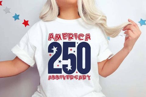 USA 250th Anniversary SVG Design, Patriotic Clipart, 1776-2026 America svg, 4th of July SVG FiveStarCrafting 