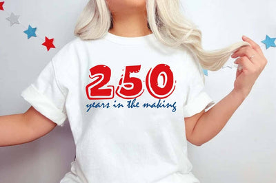 USA 250th Anniversary SVG Design, Patriotic Clipart, 1776-2026 America svg, 4th of July SVG FiveStarCrafting 