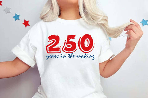 USA 250th Anniversary SVG Design, Patriotic Clipart, 1776-2026 America svg, 4th of July SVG FiveStarCrafting 