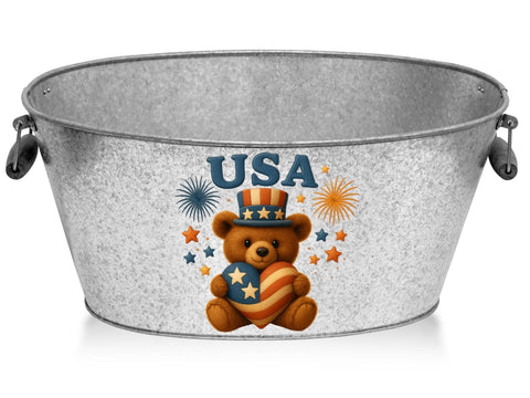USA Bear PNG | Patriotic Bear SVG Paige Cole Studio 