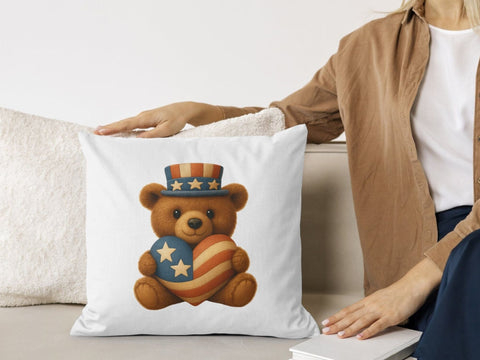 USA Bear PNG | Patriotic Bear SVG Paige Cole Studio 