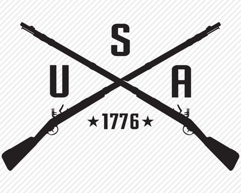 USA Est 1776 | Patriotic SVG SVG Texas Southern Cuts 