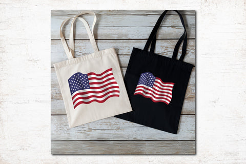 USA Flag PNG Sublimation | American Flag Waving, Realistic | United States Symbol | July 4 America 250 Independence Day Digital Print Sublimation AnnaViolet_store 