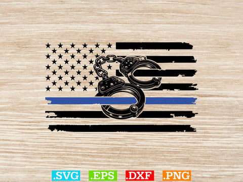Usa Flag Thin Blue Line Police Files Shirt, Police Svg, Back the Blue Svg, Thin Blue Line Svg, Police Officer Svg, Police Wife Svg, Distressed Flag SVG Creativeart88 