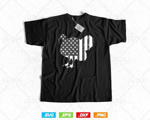 USA Flag Turkey Hunting Svg Png, Outdoors American Hunter Turkey Hunting Clipart Gifts for Men Svg Files for Cricut, Instant Download SVG DesignDestine 