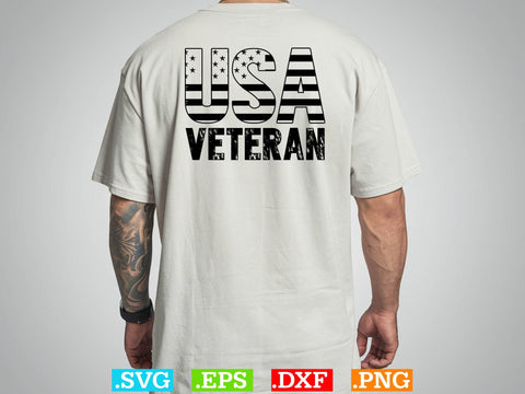 USA Flag Veteran Svg Svg, American flag Svg, Patriotic Svg SVG Creativeart88 