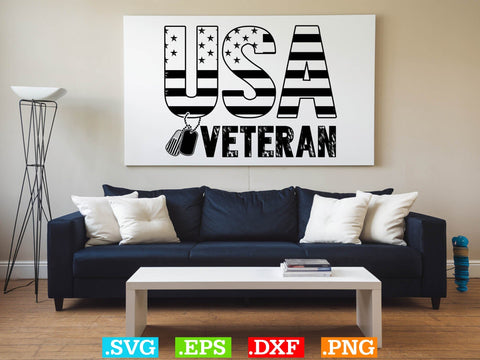 USA Flag Veteran Svg Svg, American flag Svg, Patriotic Svg SVG Creativeart88 