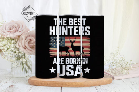 USA Hunters 20oz Tumbler Wrap Sublimation sassyprint 