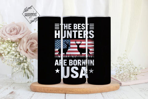 USA Hunters 20oz Tumbler Wrap Sublimation sassyprint 