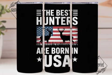 USA Hunters 20oz Tumbler Wrap Sublimation sassyprint 