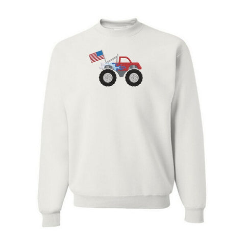 USA Monster Truck Embroidery Design Embroidery/Applique DESIGNS Creatively Embroidery 