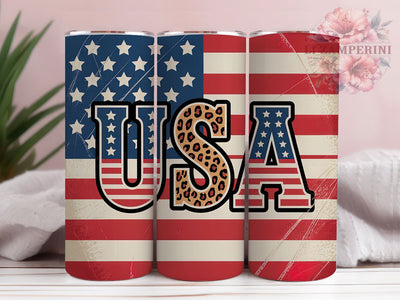 USA Patriotic Design 20oz Tumbler, USA Flag Wrap, Sublimation Gift, Patriotic Mug, 20oz Tumbler Design, USA Graphic, American Pride Theme Sublimation Li Zamperini 