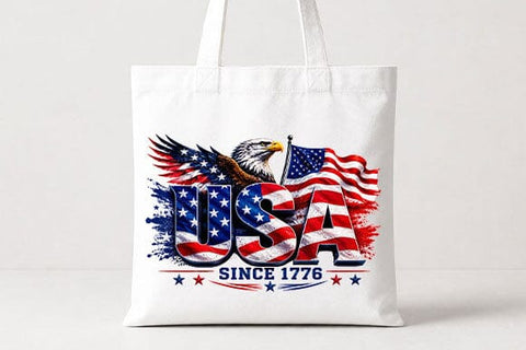 USA Since 1776 Eagle Flag PNG Patriotic Sublimation Digital Download SVG BillahCrafts 