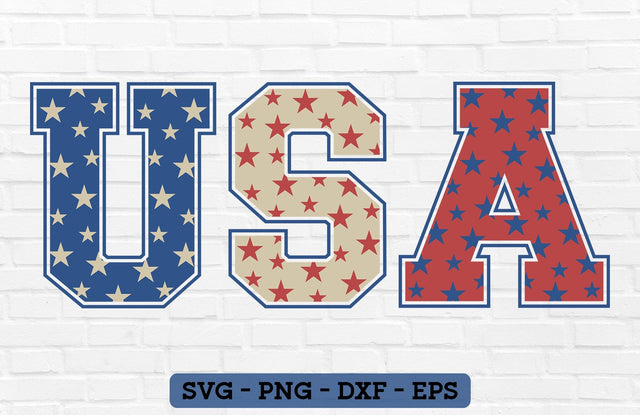 USA SVG - 4th of July Sublimation, USA PNG, America SVG, Retro 4th of July SVG, 4th of July PNG SVG GraphicsTreasures 
