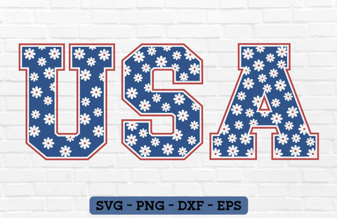 USA SVG - 4th of July Sublimation, USA PNG, America SVG, Retro 4th of July SVG, 4th of July PNG SVG GraphicsTreasures 