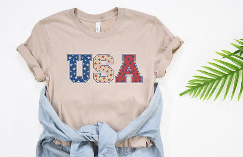 USA SVG - 4th of July Sublimation, USA PNG, America SVG, Retro 4th of July SVG, 4th of July PNG SVG GraphicsTreasures 