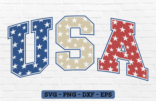 USA SVG - 4th of July Sublimation, USA PNG, America SVG, Retro 4th of July SVG, 4th of July PNG SVG GraphicsTreasures 