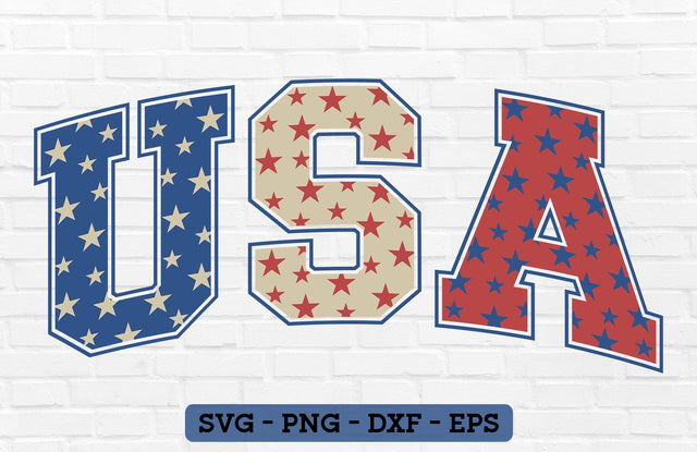 USA SVG - 4th of July Sublimation, USA PNG, America SVG, Retro 4th of July SVG, 4th of July PNG SVG GraphicsTreasures 