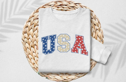 USA SVG - 4th of July Sublimation, USA PNG, America SVG, Retro 4th of July SVG, 4th of July PNG SVG GraphicsTreasures 